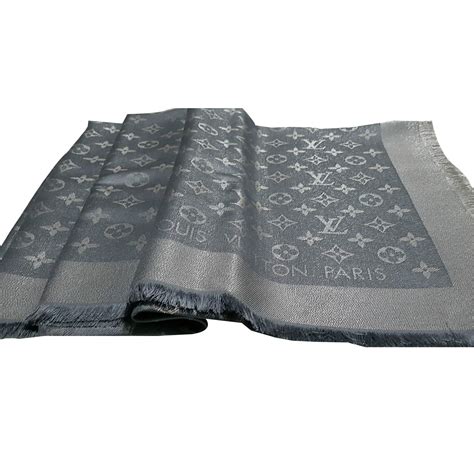 louis vuitton gray and white|louis vuitton gray scarf.